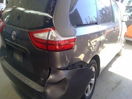 2015 TOYOTA SIENNA, LE MODEL, GRAY, 3.5L, FWD,   Z26441